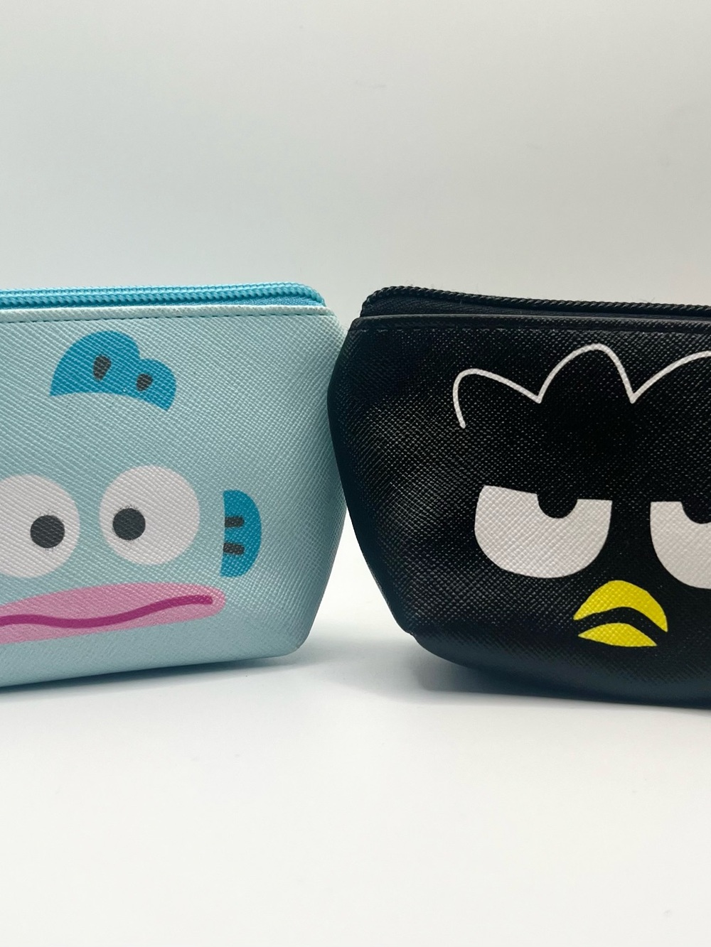 Sanrio Hangyodon and Bad Batz Maru Zipper Pouches
